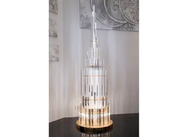 CRISTALLI 5004 - Crystal floor lamp by Patrizia Volpato - view 2